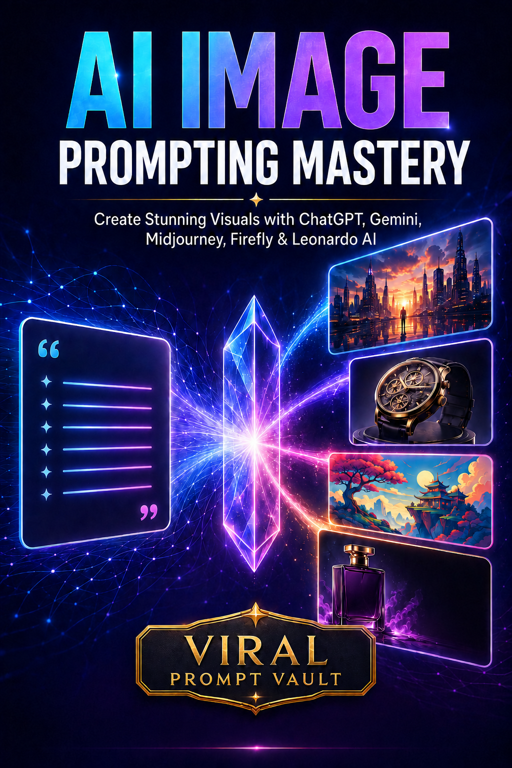 AI Image Prompting Mastery ebook cover